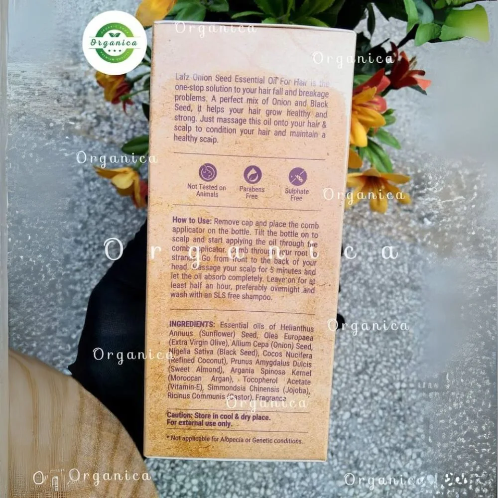 100 Ml Lafz Onion Seed Essential Oil For Hair Oil (1)