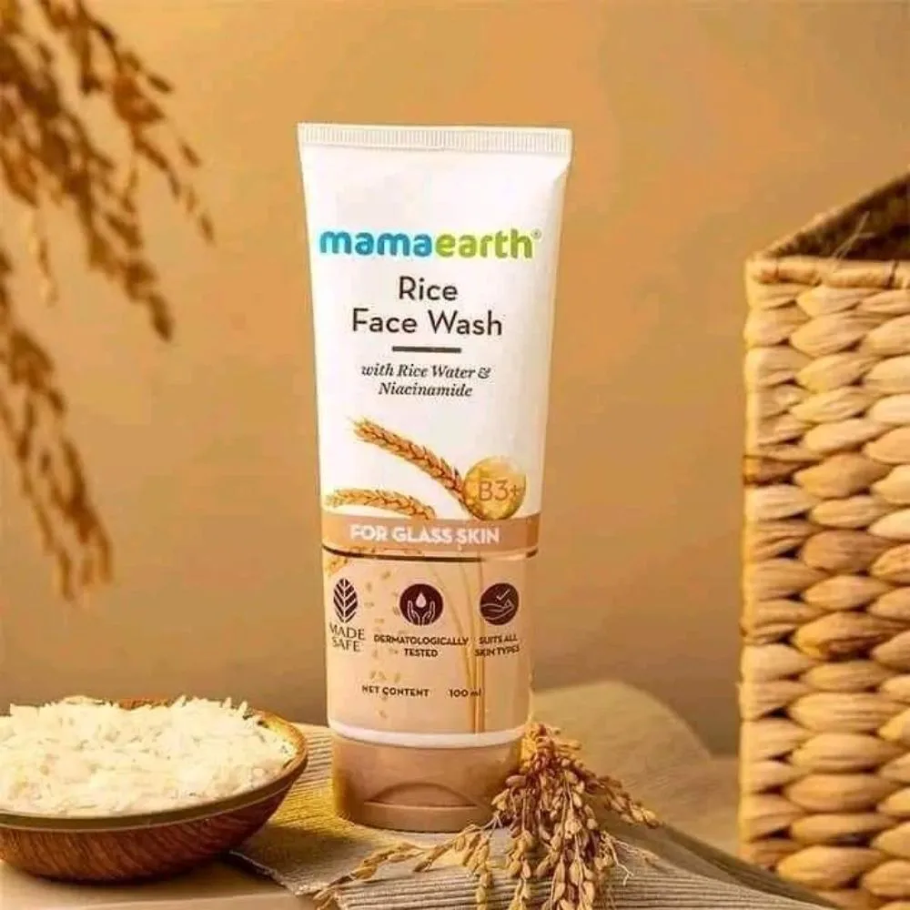 100 Ml Mamaearth Rice Facewash